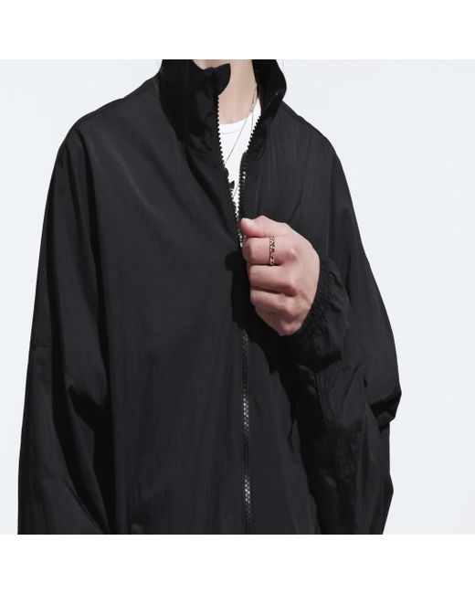 Track jacket Premium Essentials Nylon di Adidas in Black