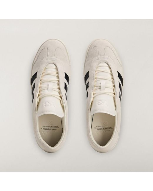 Adidas White Y-3 Gazelle Shoes