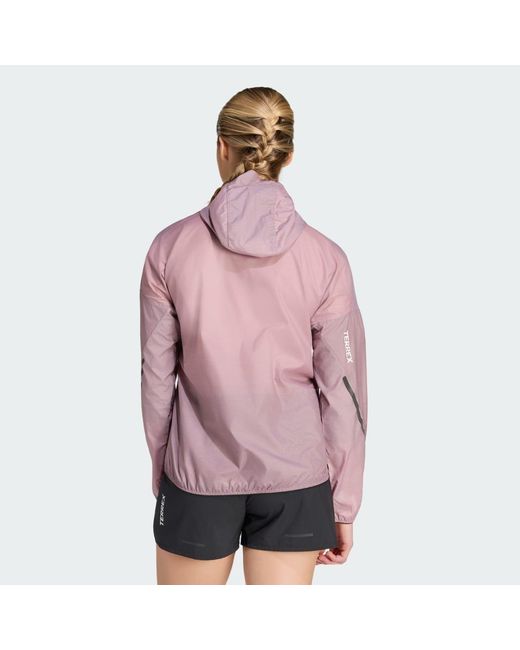 Adidas Originals Purple Jacket Adidas Terrex Xperior Clima365 Light Windweave Jacket Magic Mauve