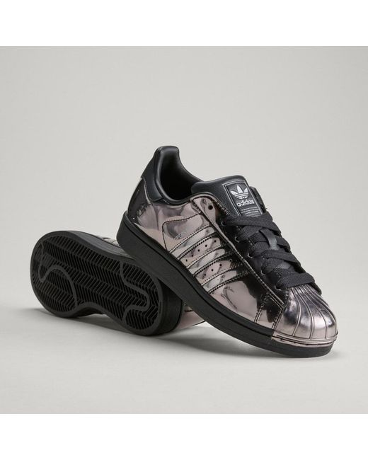 Adidas Black Superstar Ii Shoes