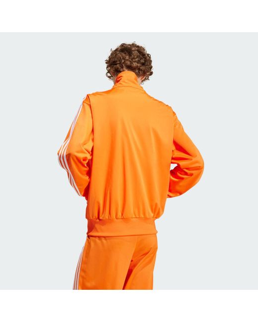 Adidas Orange Adicolor Classics Firebird Track Top for men