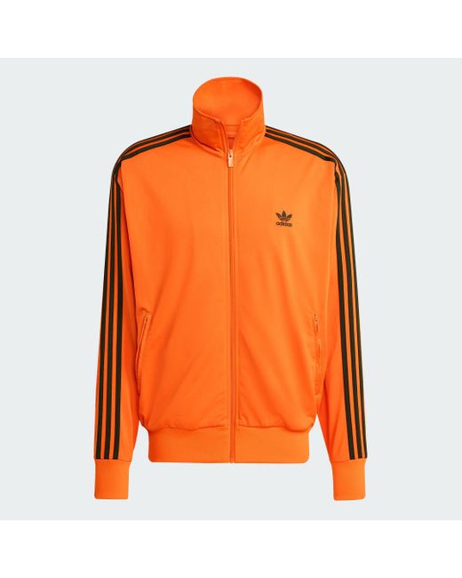 Track Top Adicolor Classics Firebird di Adidas Originals in Orange da Uomo