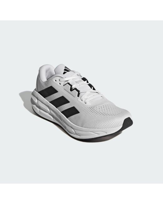 Adidas White Questar 3 Running Shoes