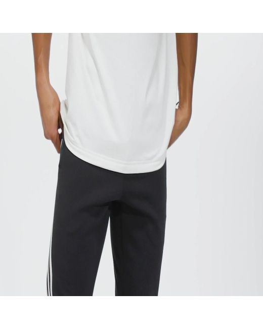 Adidas Black Future Icons 3-stripes Joggers for men