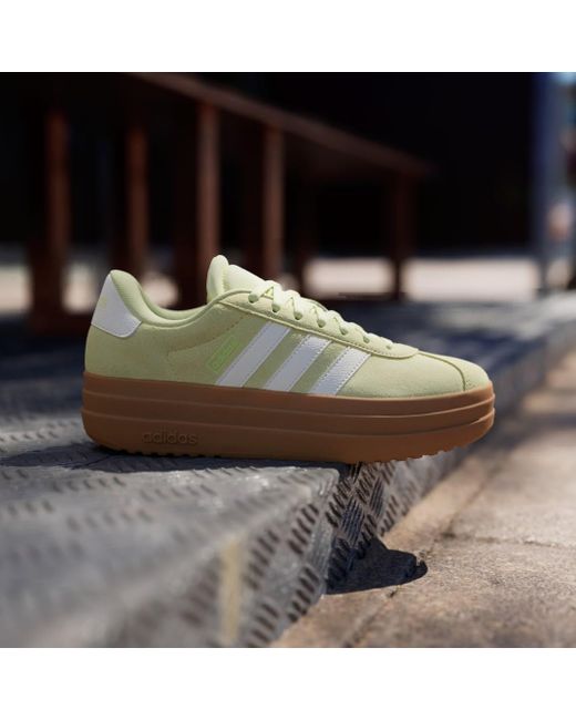 Adidas Yellow Vl Court Bold Schuh