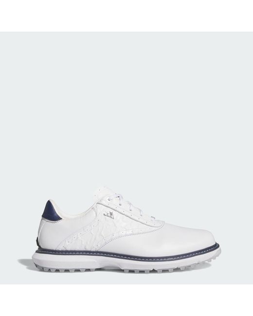 Adidas White Mc70 Spikeless Golf Shoes for men