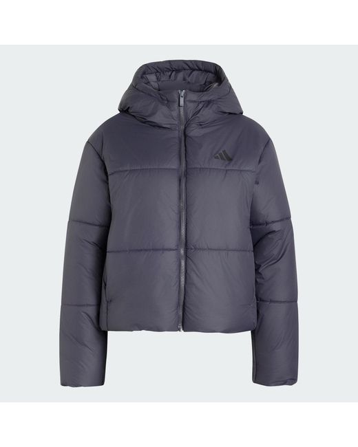 Adidas Blue Essentials Highloft Insulated Puffer Jacket