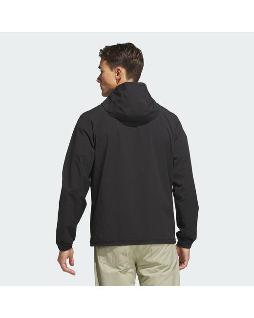 Adidas Black Ultimate365+ Clima365 Course Control Anorak for men