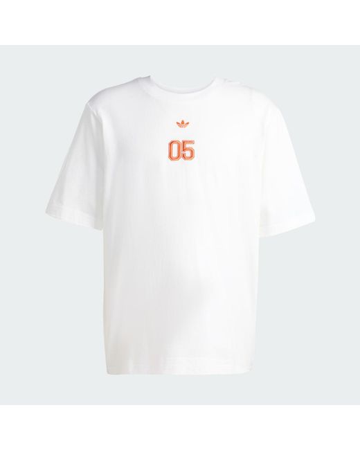 Adidas White Jude Bellingham Oversized Tee for men
