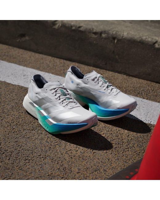 Adidas Blue Adizero Adios Pro Shoes