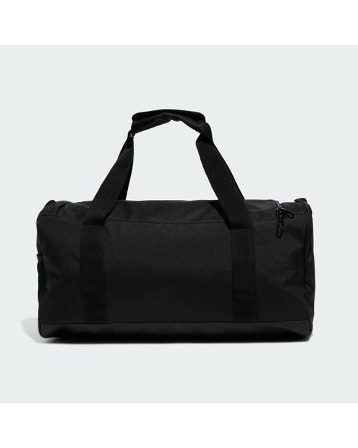Adidas Gray Linear Duffel Bag Small