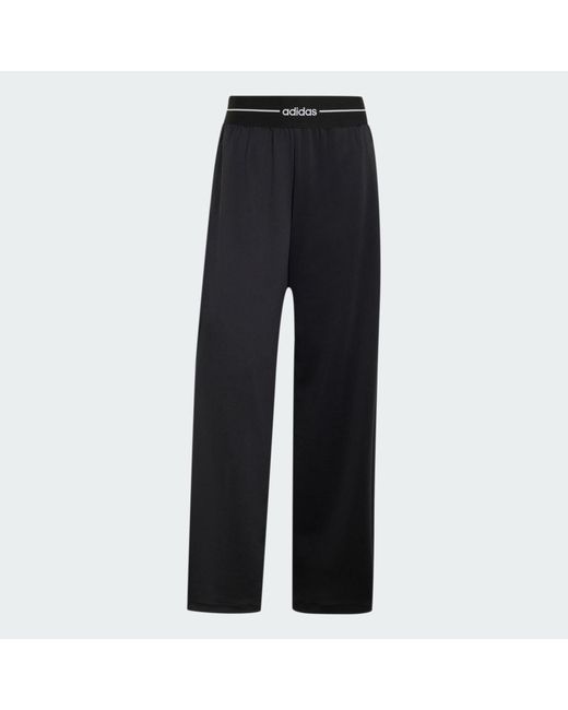 Adidas Black Hyperglam Barrel Joggers
