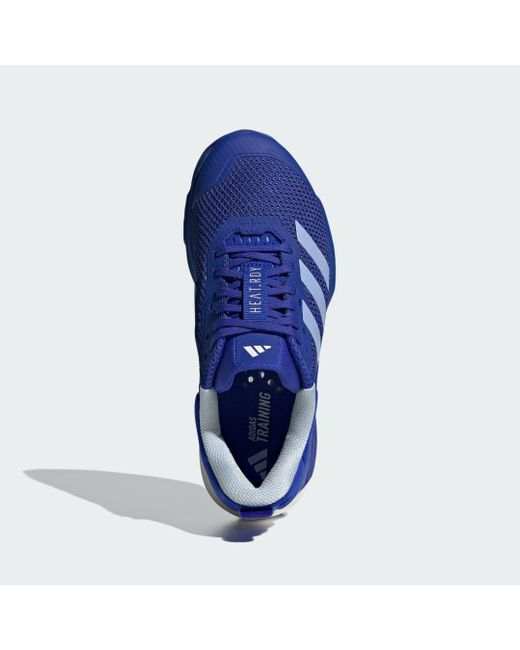 Adidas Blue Dropset 3 Strength Training Shoes