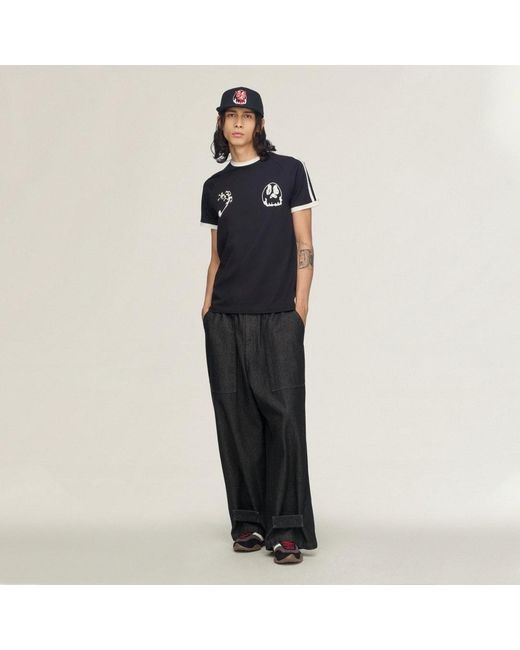 Adidas Blue Y-3 Chito Graphic Cali Tee