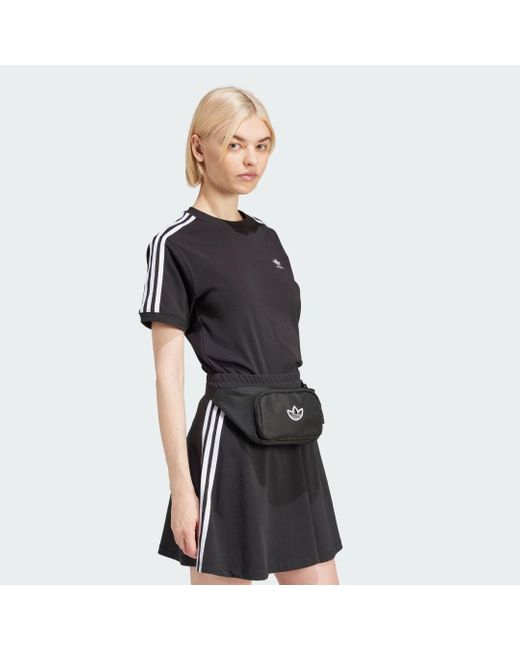 Adidas Black 3-stripes T-shirt