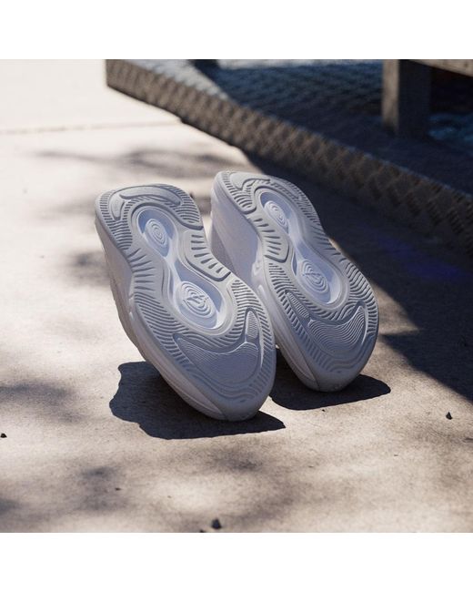 Adidas White Cloudfoam Cuxxion Rapidfit Shoes