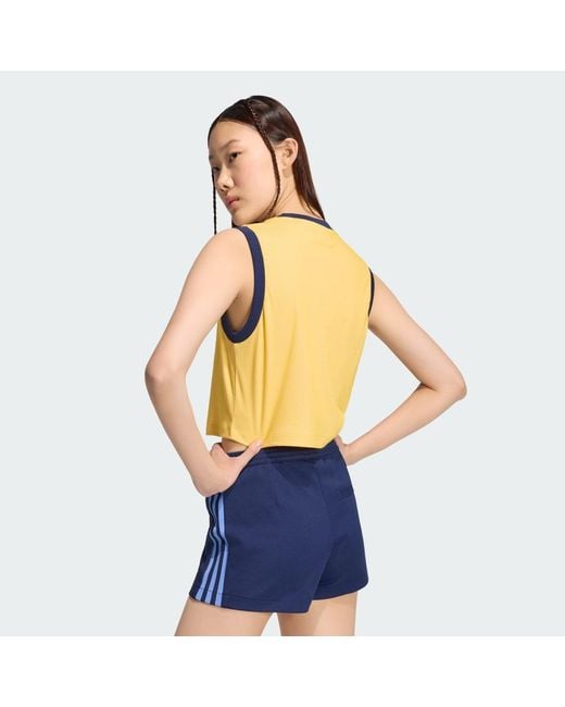 Adidas Blue Heather Tank Top