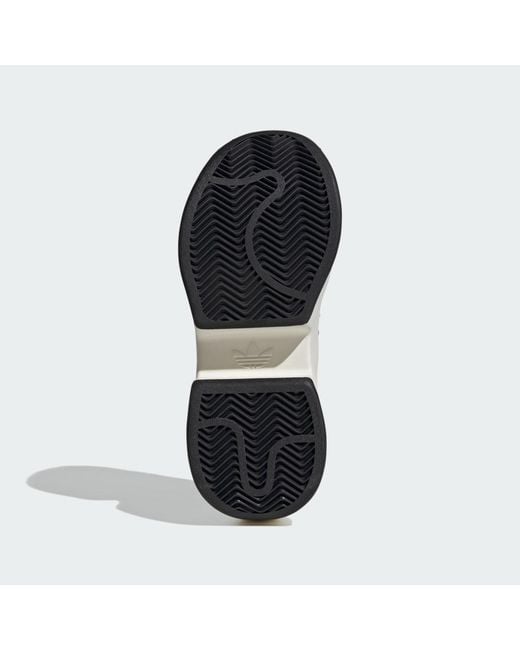 Adidas White Superstar Bold Shoes