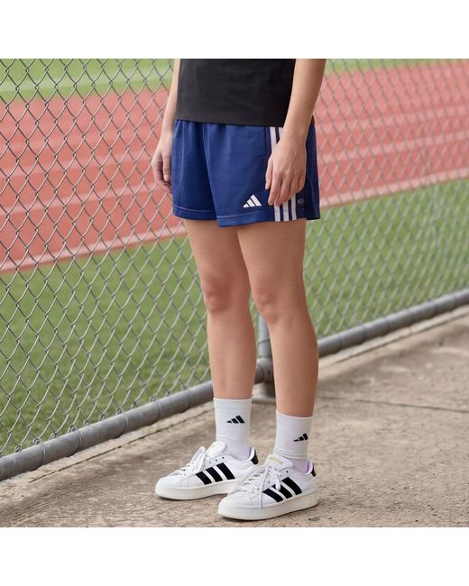 Adidas Blue Stadium Mesh Shorts