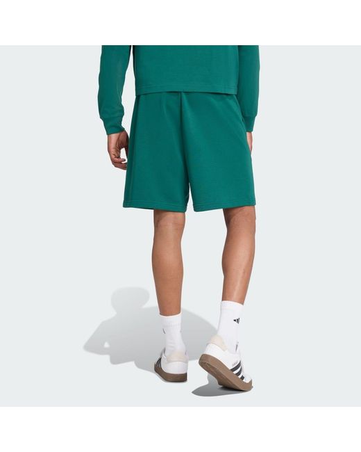 Adidas Green Collegiate Short for men