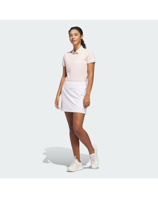 Adidas Originals White Ultimate365 Printed Knit Skort