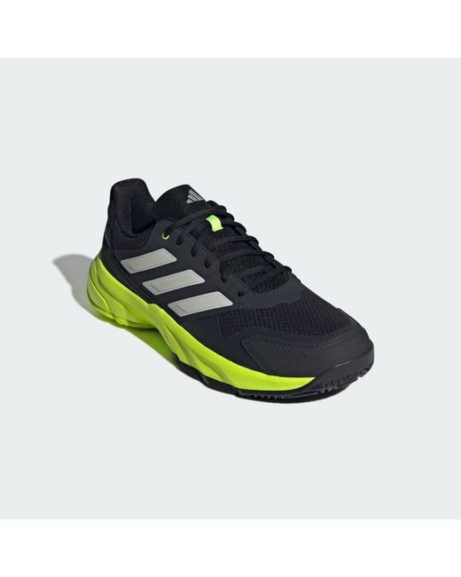 Adidas Multicolor Courtjam Control 3 Tennis Shoes for men