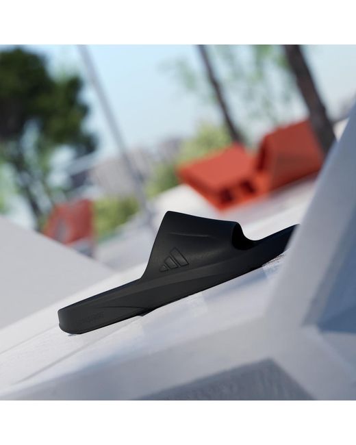 Adidas Black Lightshift Slides