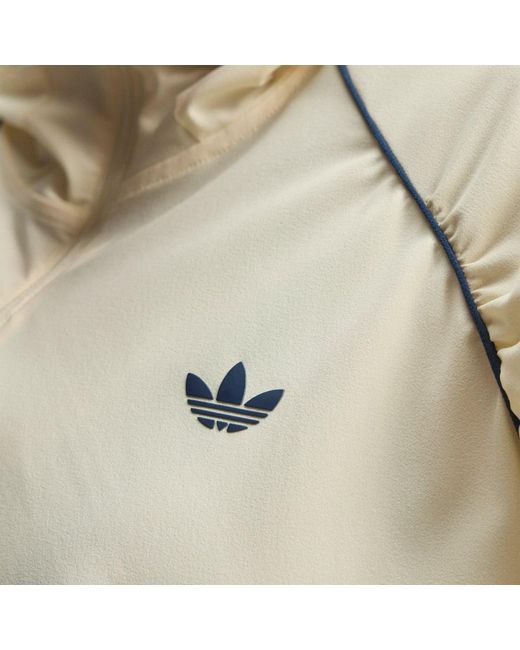 Adidas Blue Originals Sport Coverup Sweatshirt