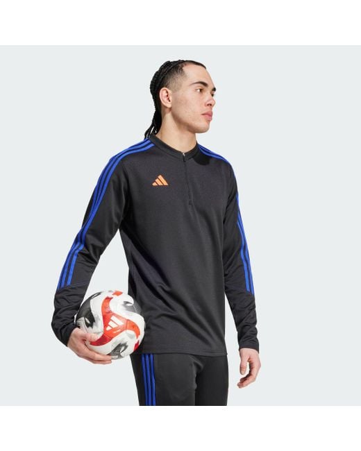Adidas Blue Tiro 23 Club Training Top for men