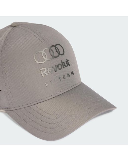 Adidas Gray Audi Revolut F1 Team Mechanics Trucker Cap