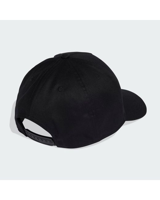 Adidas Black Linear Baseball Cap