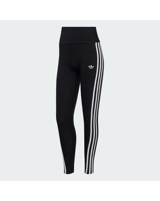 Adidas Black 3-Stripes Leggings