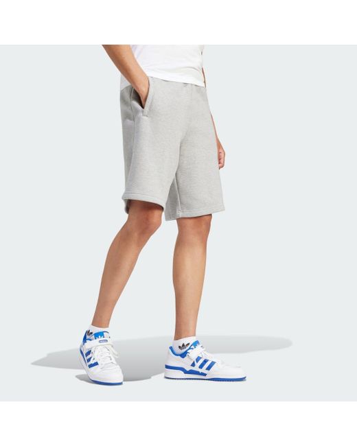Short Trefoil Essentials di Adidas in Blue da Uomo