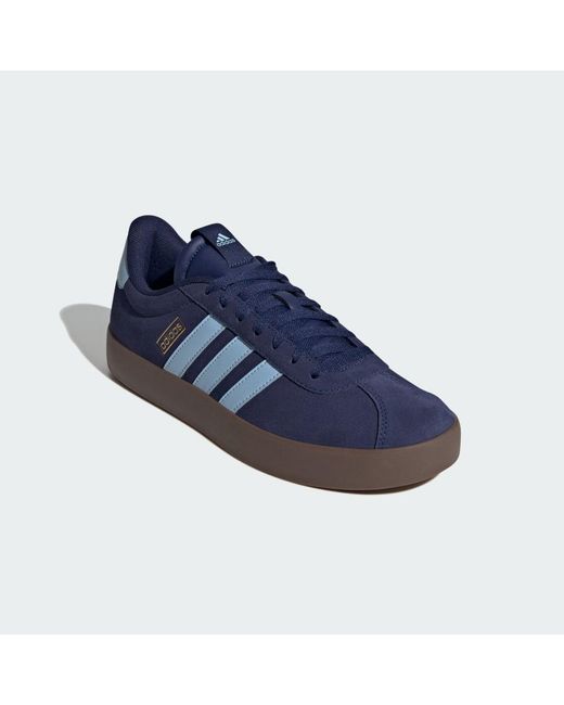Adidas Blue Vl Court 3.0 Shoes