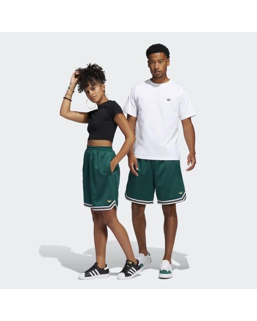 adidas Tyshawn Basketball Shorts – Genderneutral in Grün | Lyst AT