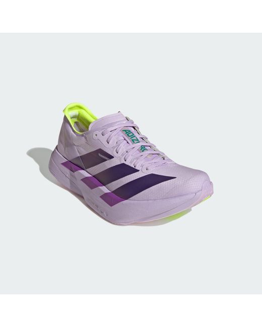 Adidas Purple Adizero Adios Pro 4 Running Shoes
