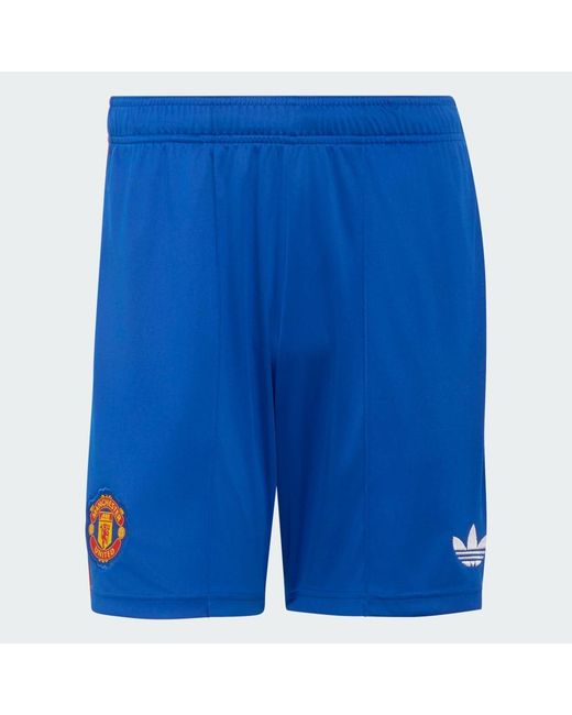 Adidas Blue Manchester United 26/27 Away Shorts for men