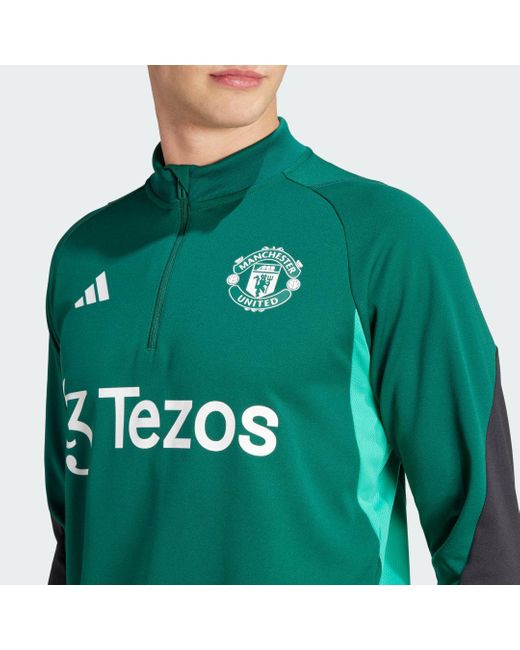 Haut d'entraînement Manchester United Tiro 23 adidas pour homme en coloris  Vert | Lyst