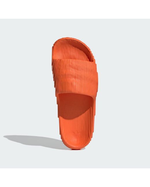 Adidas Orange Adilette 22 Slides