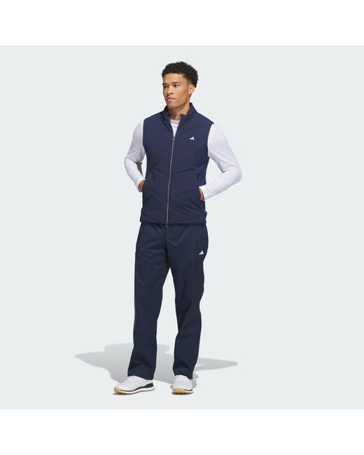 Adidas Blue Ultimate365+ Course Control Quilted Vest for men