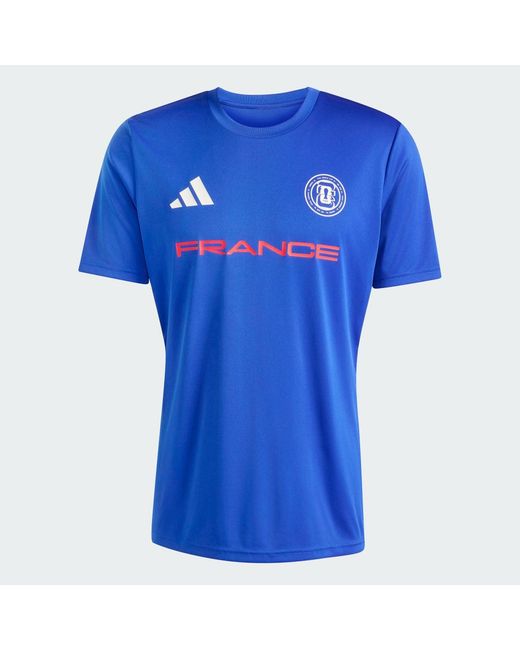 Adidas Blue Fifa World Cup 26 France Jersey for men