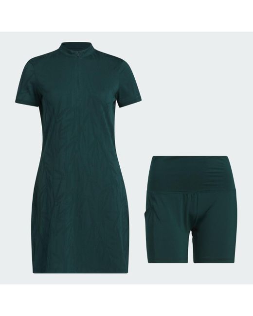 Vestido Go-To Jacquard Adidas de color Blue