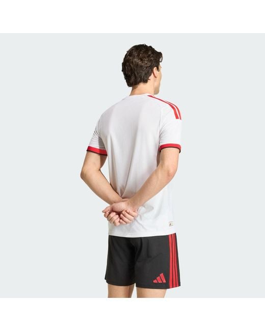 Adidas Red Cr Flamengo 2026 Away Authentic Jersey for men