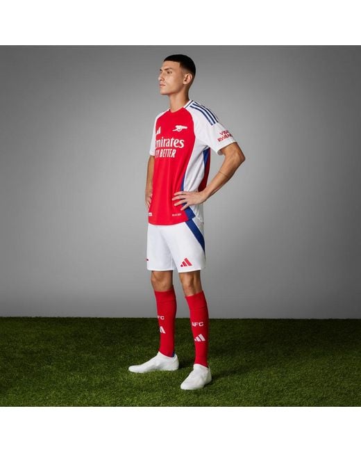 Adidas Red Arsenal 24/25 Home Authentic Jersey for men