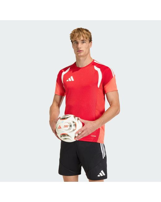 Adidas Red Tiro 26 Competition Training Jersey for men
