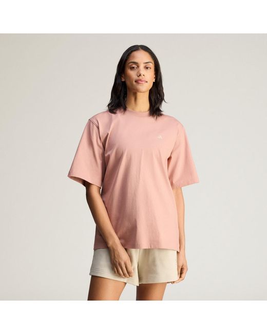 Adidas Pink By Stella Mccartney Loose T-Shirt