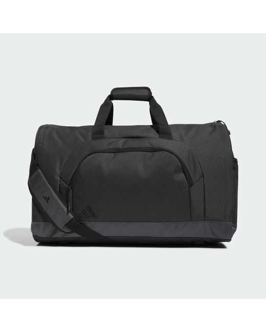 Adidas Black Garment Duffle Bag for men