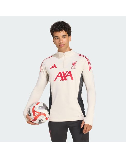 Adidas Red Liverpool Fc Tiro 25 Competition Training Top for men