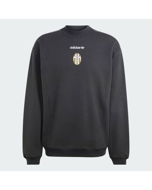 Adidas Black Juventus Turin Eqt Sweatshirt for men