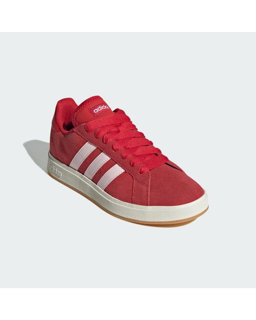 Adidas Red Grand Court Base 00S Shoes